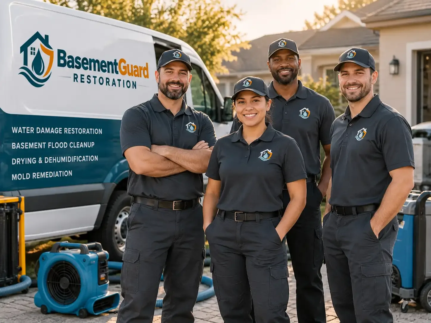 Basement Water Damage Restoration company in Midnight, MS